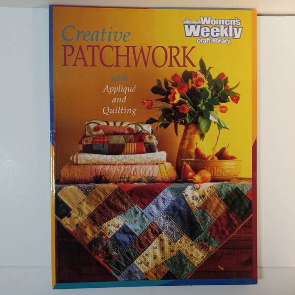 Vintage Creative Patchwork With Applique And Quilting SC Book Patterns Included! - Picture 1 of 9